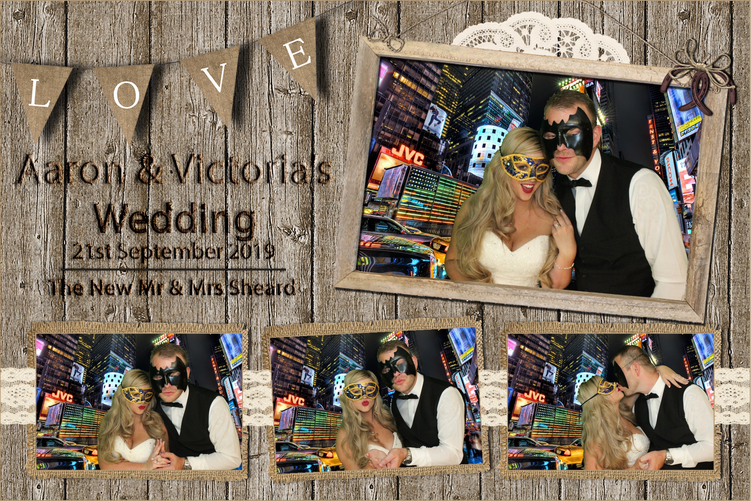 Aaron & Victoria's Wedding  | View more photos from the event at images.mobile-photo-booth.com/u/MobilePhotoBoothUK/Aaron-Victorias-Wedding